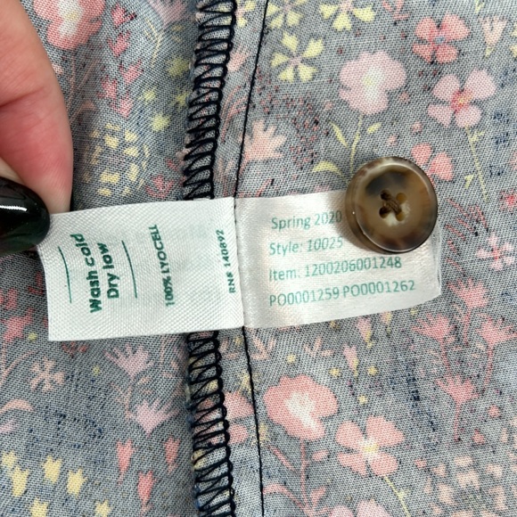 Marine Layer Camila Dress in Multi Floral Size Small - Picture 13 of 13